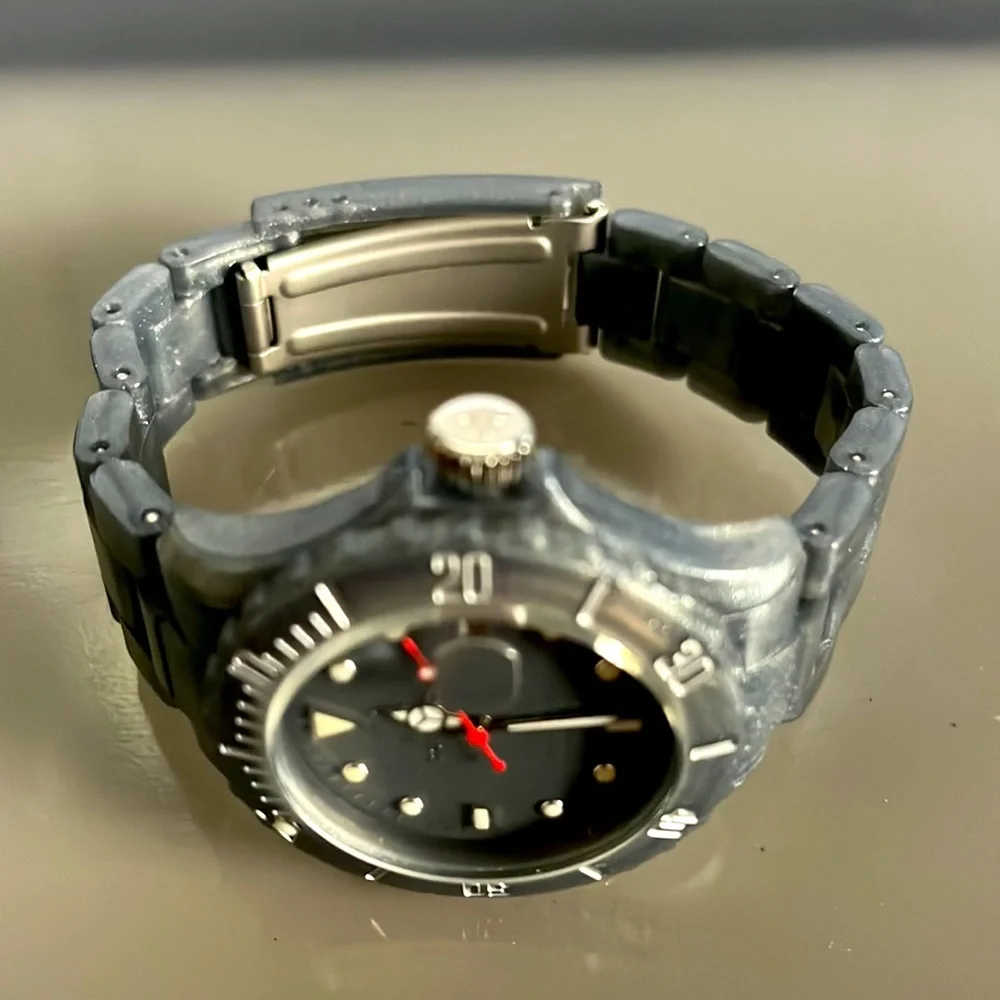 ToyWatch Gunmetal Plasteramic Unisex Watch